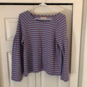 Madewell Bell Sleeves Sailor Blouse
